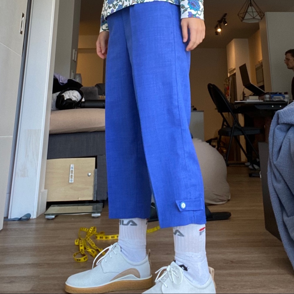 Vintage blue trousers